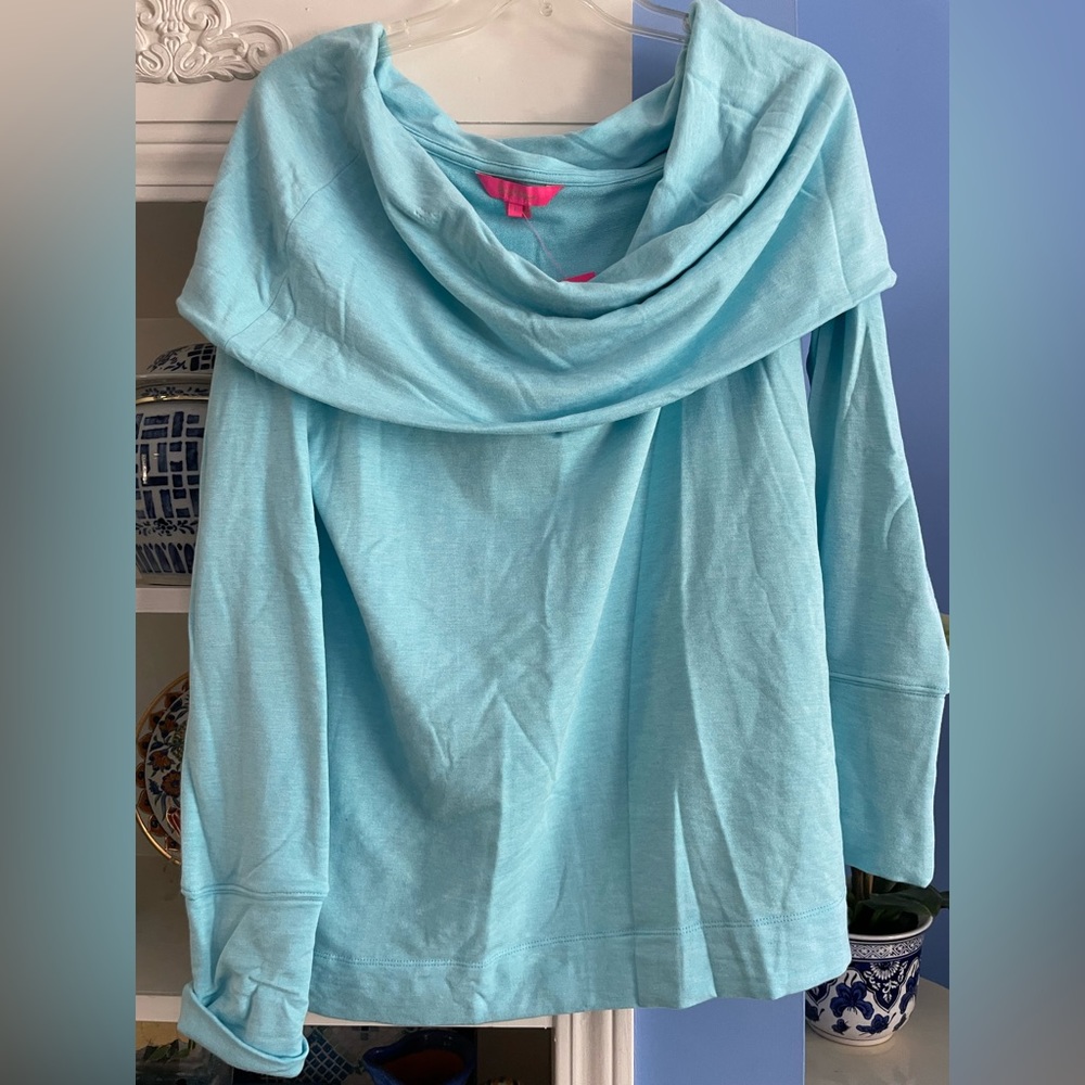 NWT Lilly Pulitzer Belinda Pullover in Bali Blue